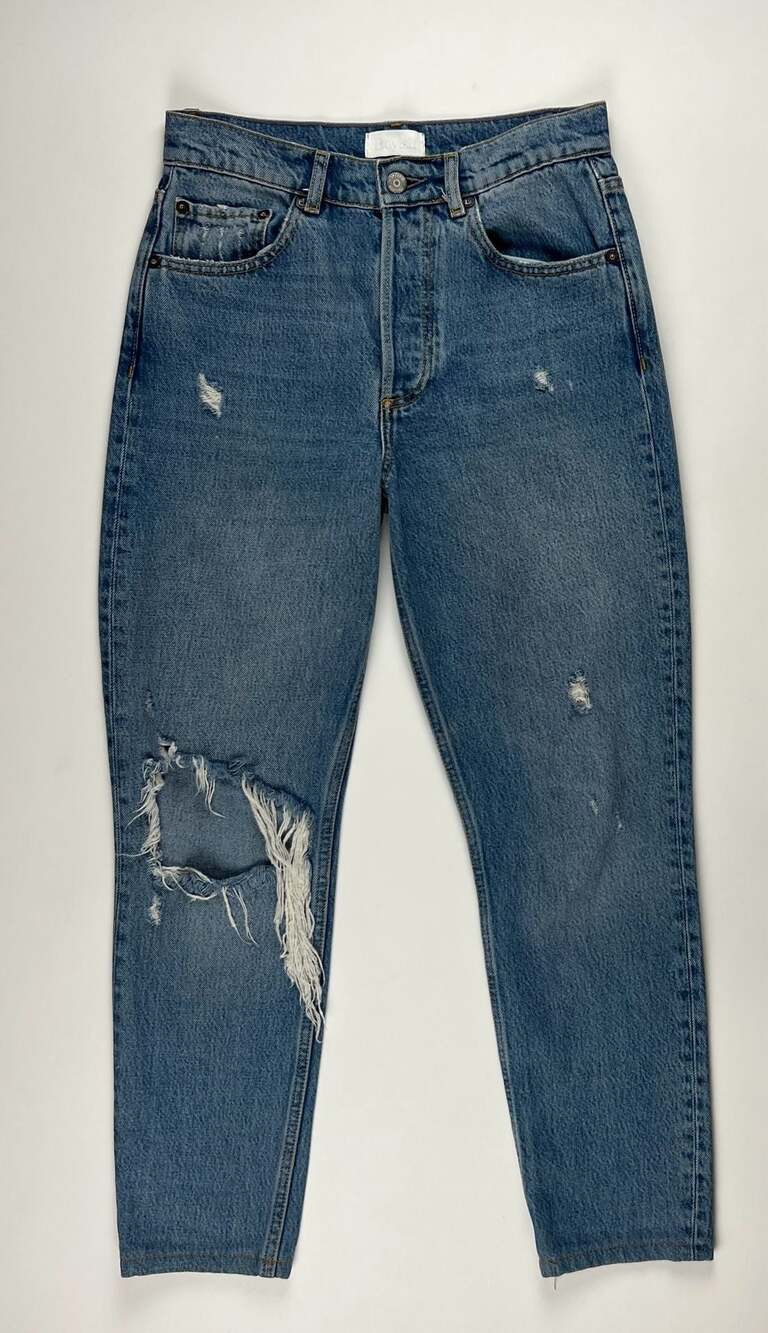 Boyish The Billy High-Rise Jeans in Great Dictator Wash Size 25